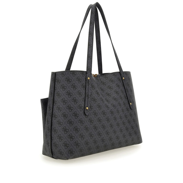 Shopper Eco Brenton Bag in Bag Coal Logo, Farbe: anthrazit, Marke: Guess, EAN: 0190231688235, Abmessungen in cm: 36x27x13, Bild 4 von 11