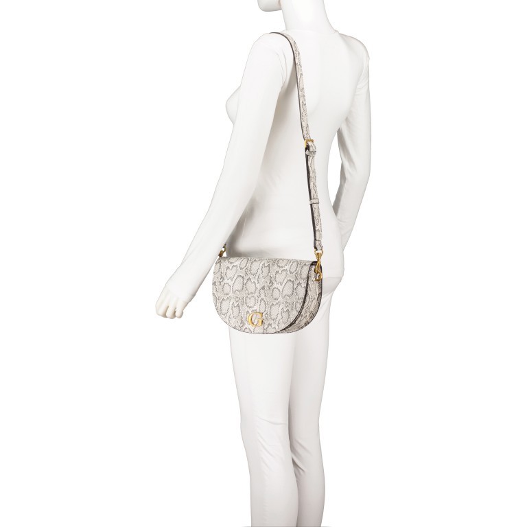 Umhängetasche Danna Python, Farbe: grau, Marke: Guess, EAN: 0190231586531, Bild 6 von 8