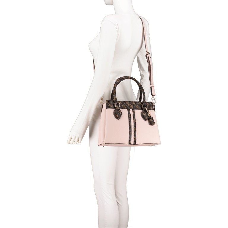 Handtasche Kasinta Light Rose Multi, Farbe: rosa/pink, Marke: Guess, EAN: 0190231568100, Abmessungen in cm: 30x24x12, Bild 6 von 7