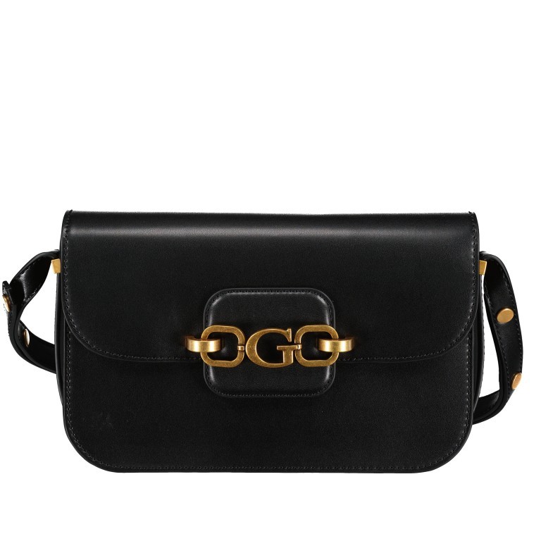 Tasche Hensely Black, Farbe: schwarz, Marke: Guess, EAN: 0190231573760, Abmessungen in cm: 27x17x9, Bild 1 von 8