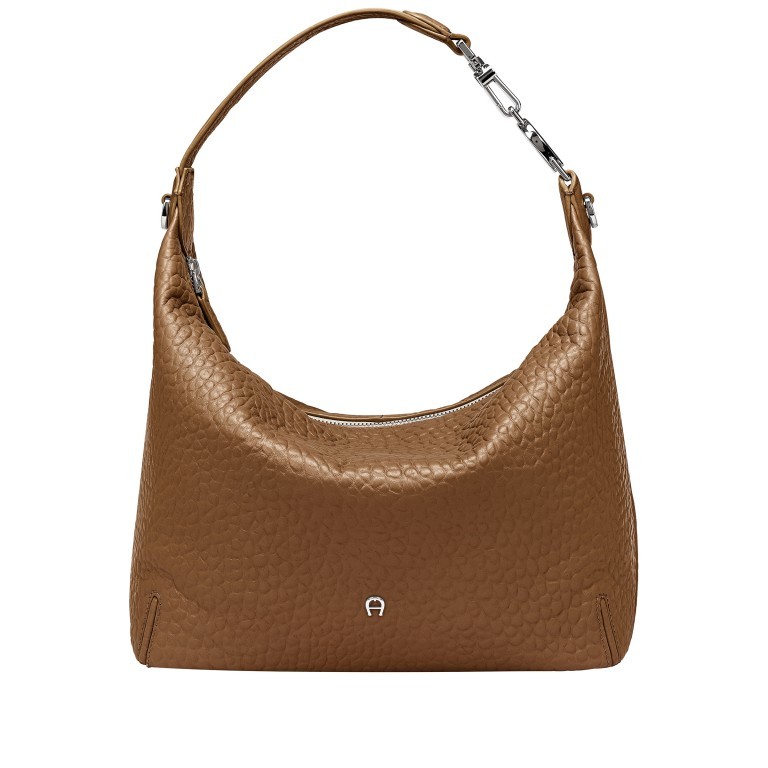 Beuteltasche Palermo M Dark Toffee Brown, Farbe: cognac, Marke: AIGNER, EAN: 4055539389573, Abmessungen in cm: 30x20x19, Bild 1 von 5