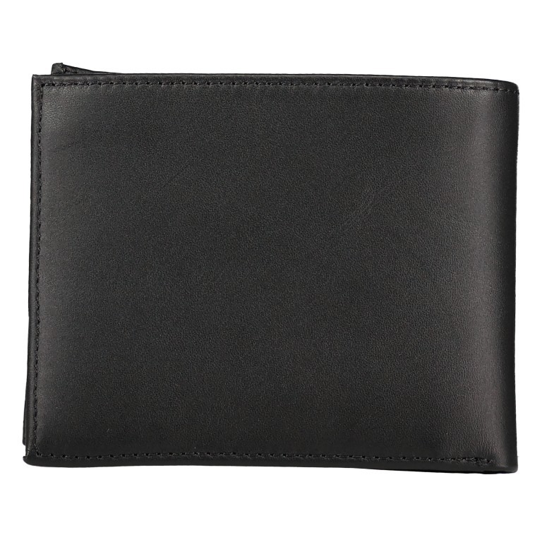 Geldbörse Eton Trifold Black, Farbe: schwarz, Marke: Tommy Hilfiger, EAN: 8718937965362, Abmessungen in cm: 13x10x2.5, Bild 2 von 4