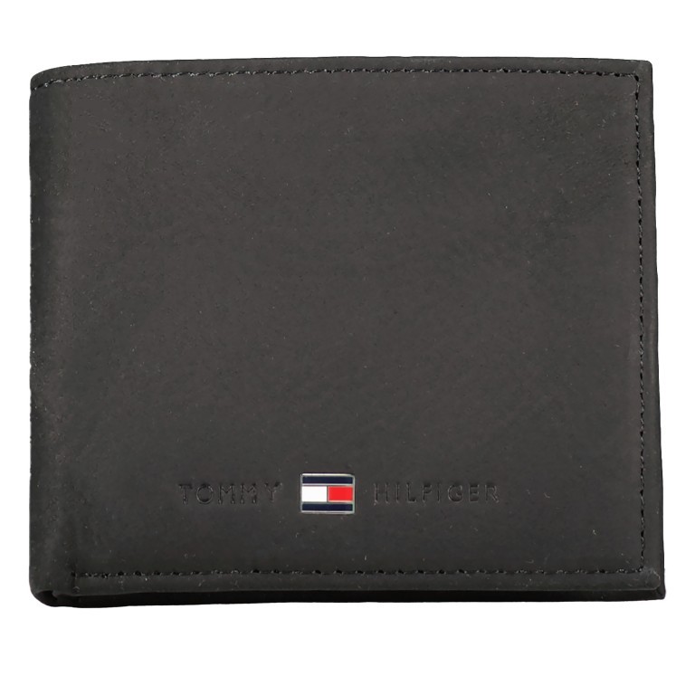 Brieftasche Johnson Mini Credit Card Wallet Black, Farbe: schwarz, Marke: Tommy Hilfiger, EAN: 8718937965447, Bild 1 von 3