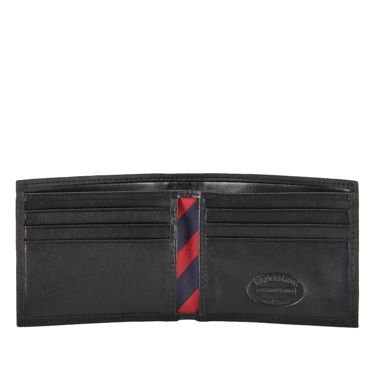 Brieftasche Johnson Mini Credit Card Wallet Black, Farbe: schwarz, Marke: Tommy Hilfiger, EAN: 8718937965447, Bild 3 von 3