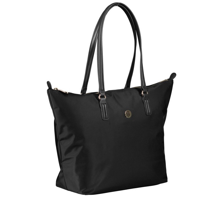 Shopper Poppy Tote Bag Black, Farbe: schwarz, Marke: Tommy Hilfiger, EAN: 8720114065383, Abmessungen in cm: 48x32x14, Bild 2 von 6
