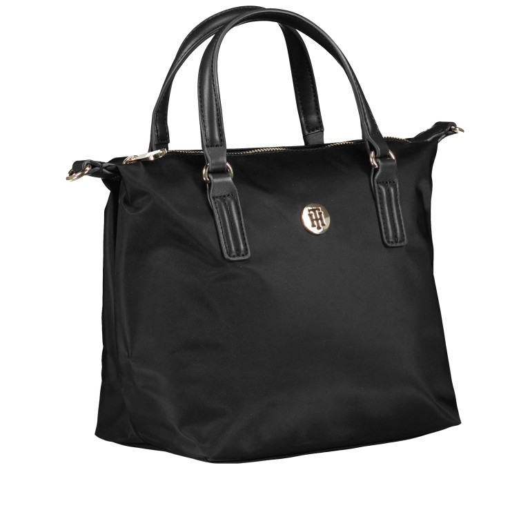 Handtasche Poppy Small Tote Black, Farbe: schwarz, Marke: Tommy Hilfiger, EAN: 8720114065390, Abmessungen in cm: 29x22x15, Bild 2 von 7