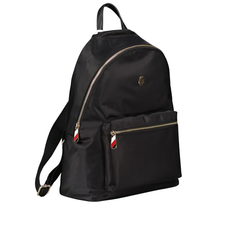 Rucksack Poppy Backpack Black, Farbe: schwarz, Marke: Tommy Hilfiger, EAN: 8720114065406, Abmessungen in cm: 31x36x16, Bild 2 von 6