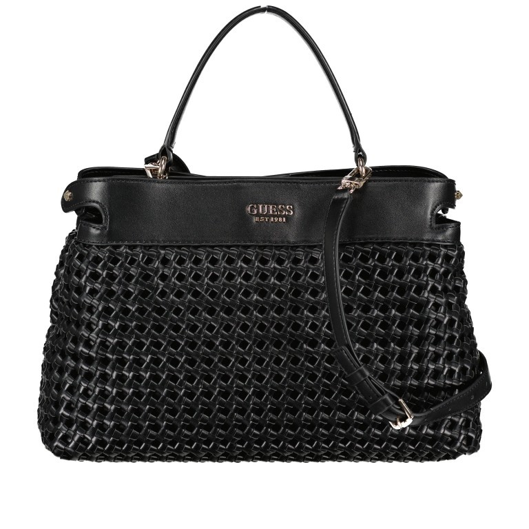 Handtasche Sicilia Black, Farbe: schwarz, Marke: Guess, EAN: 0190231568919, Abmessungen in cm: 35x23x12, Bild 1 von 7