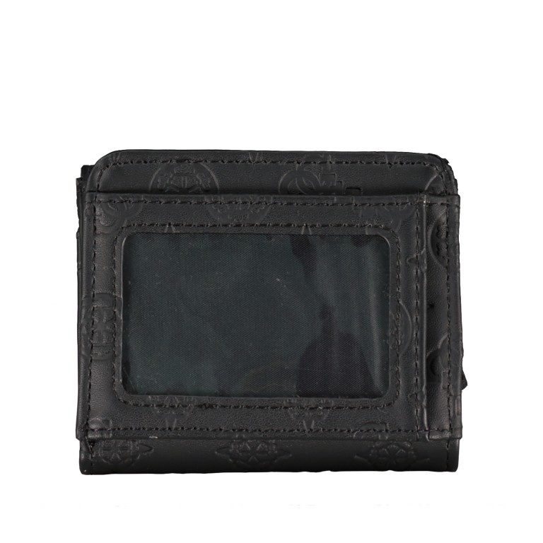 Geldbörse Zanelle Black Logo, Farbe: schwarz, Marke: Guess, EAN: 0190231570448, Abmessungen in cm: 10x8.5x3, Bild 3 von 5