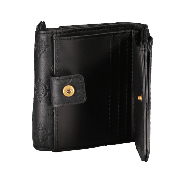 Geldbörse Zanelle Black Logo, Farbe: schwarz, Marke: Guess, EAN: 0190231570448, Abmessungen in cm: 10x8.5x3, Bild 4 von 5