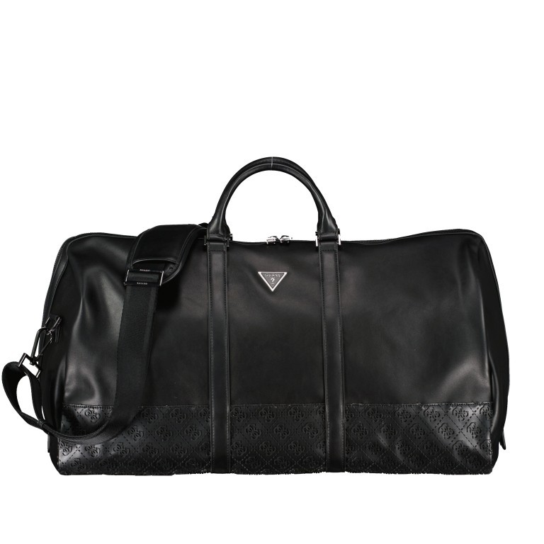 Reisetasche Vezzola Black, Farbe: schwarz, Marke: Guess, EAN: 7628067765088, Abmessungen in cm: 55x31x23, Bild 1 von 6