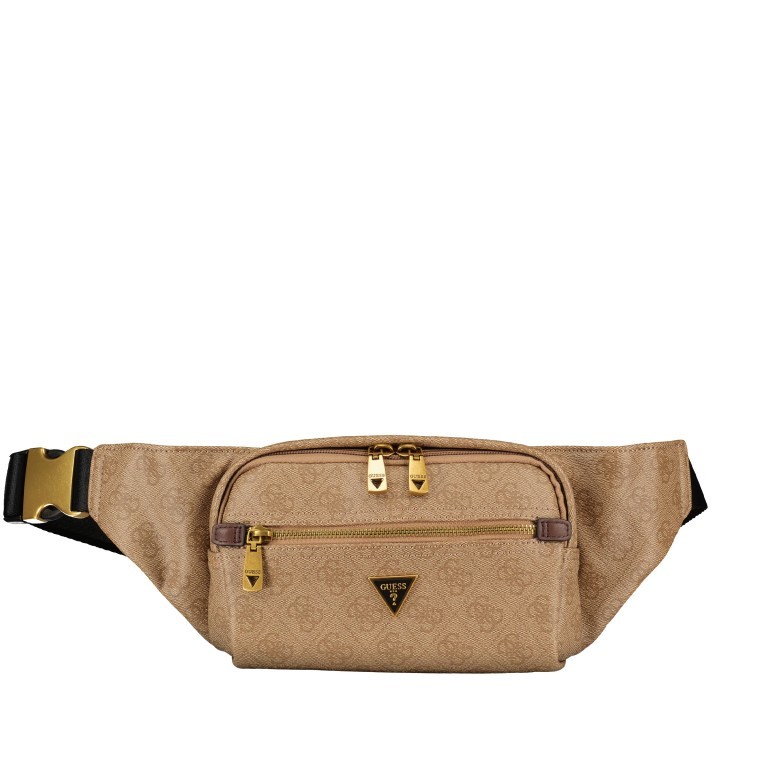 Gürteltasche Vezzola Beige Brown, Farbe: beige, Marke: Guess, EAN: 7628067764333, Abmessungen in cm: 23x16x5, Bild 1 von 6