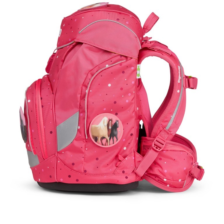 Schulranzen Pack Set 6-teilig Modell 2022 Urlaub auf dem ReitBärhof, Farbe: rosa/pink, Marke: Ergobag, EAN: 4057081119219, Abmessungen in cm: 25x35x22, Bild 4 von 12