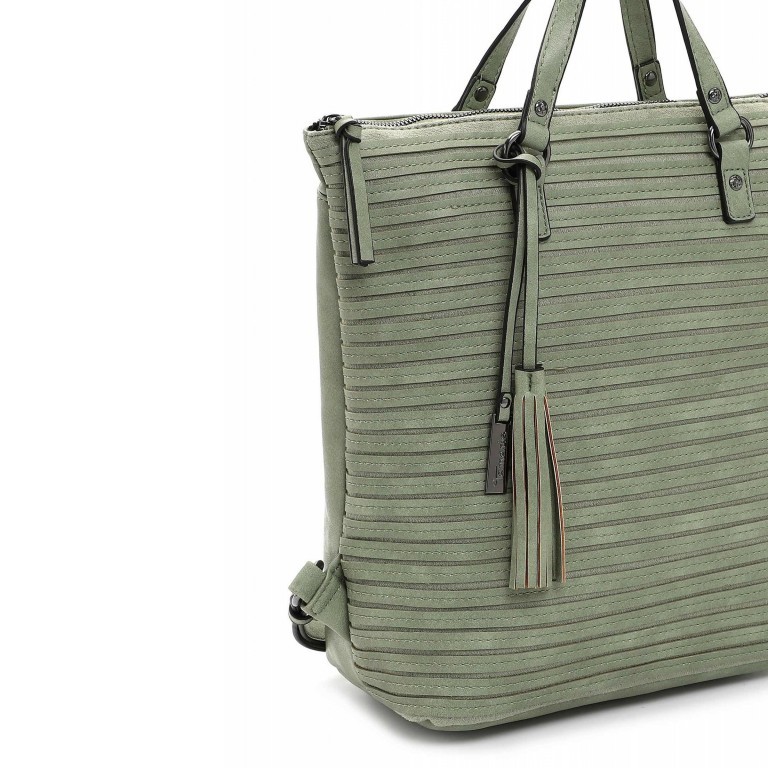 Rucksack / Handtasche Dalia Sage, Farbe: grün/oliv, Marke: Tamaris, EAN: 4063512054950, Abmessungen in cm: 35x35x16, Bild 5 von 5