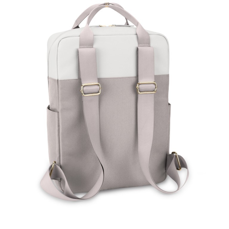 Rucksack Bergen Small mit Tabletfach 11 Zoll Muted Clay, Farbe: taupe/khaki, Marke: Kapten & Son, EAN: 4251145238940, Abmessungen in cm: 23.5x33.5x9.5, Bild 4 von 5