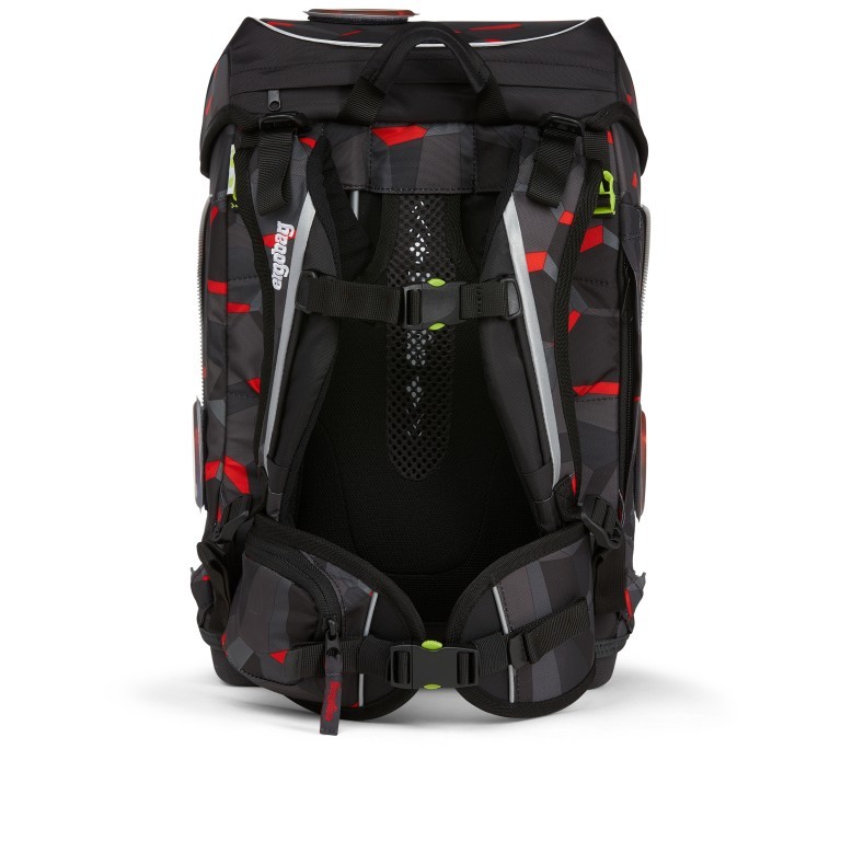 Schulranzen Cubo Set 5-teilig Modell 2022 TaekBärdo, Farbe: schwarz, Marke: Ergobag, EAN: 4057081119554, Abmessungen in cm: 25x40x20, Bild 5 von 12