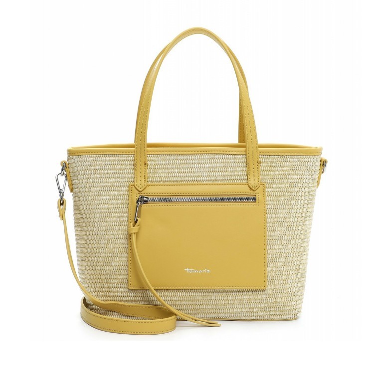 Handtasche Gabi Light Yellow, Farbe: gelb, Marke: Tamaris, EAN: 4063512056862, Abmessungen in cm: 28.5x24x13.5, Bild 1 von 5