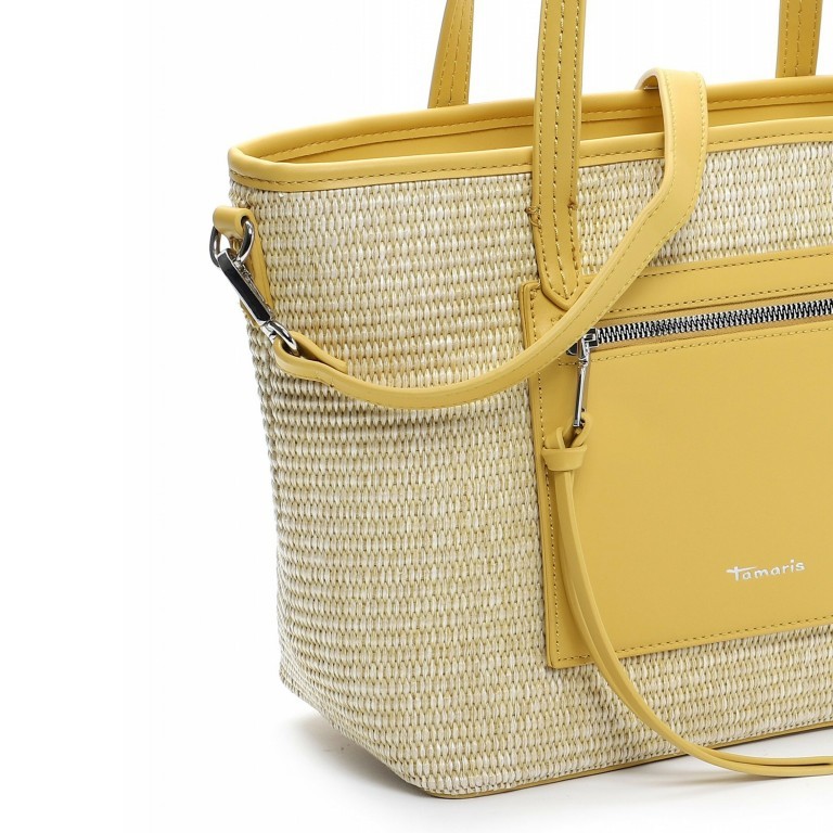 Handtasche Gabi Light Yellow, Farbe: gelb, Marke: Tamaris, EAN: 4063512056862, Abmessungen in cm: 28.5x24x13.5, Bild 5 von 5