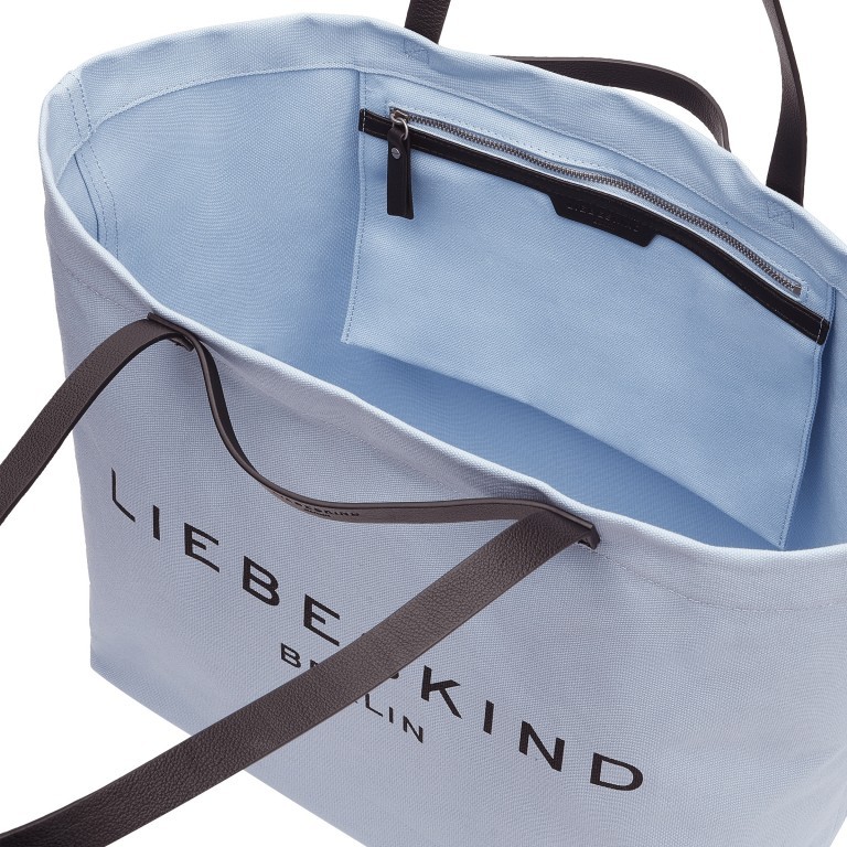 Aurora Shopper L Clear Sky, Farbe: blau/petrol, Marke: Liebeskind Berlin, EAN: 4064657701242, Abmessungen in cm: 55.5x38x19, Bild 4 von 5