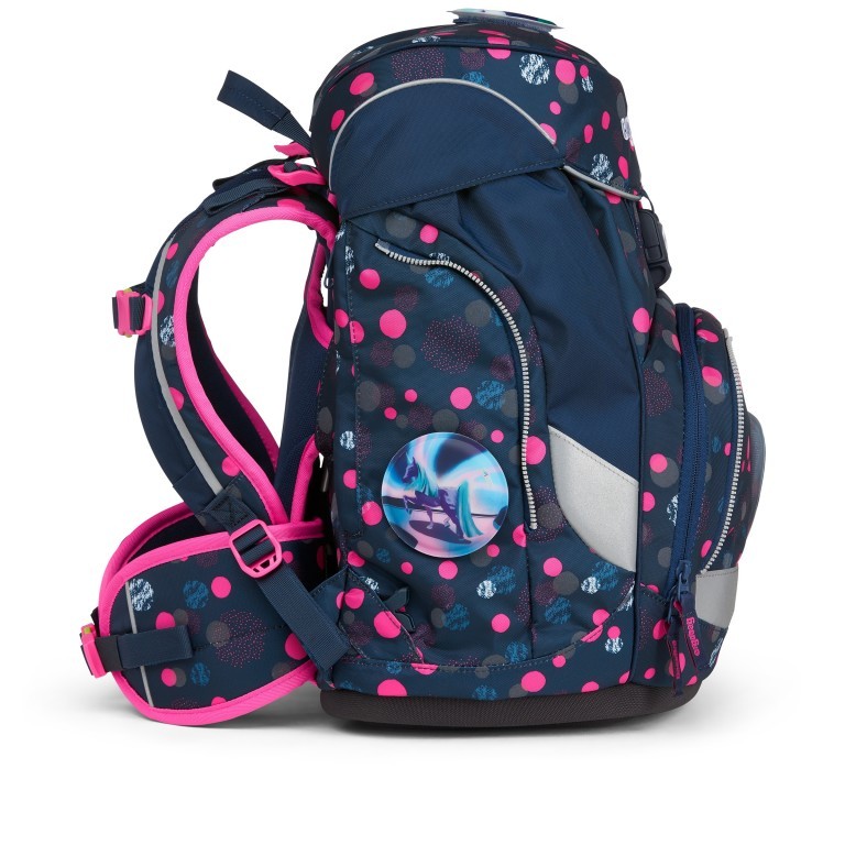 Schulranzen Pack Reflex Glow Edition Set 6-teilig Modell 2022 PhantBärsiewelt, Farbe: blau/petrol, Marke: Ergobag, EAN: 4057081119363, Abmessungen in cm: 25x35x22, Bild 3 von 13