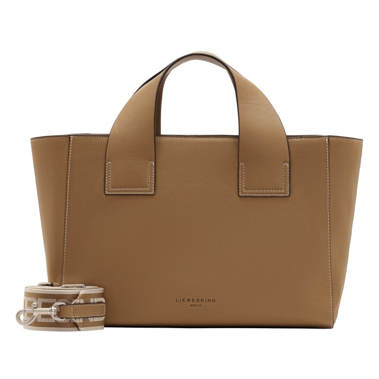 Handtasche Sienna Shopper M Sepia, Farbe: cognac, Marke: Liebeskind Berlin, EAN: 4064657447911, Abmessungen in cm: 50x25x17, Bild 1 von 5