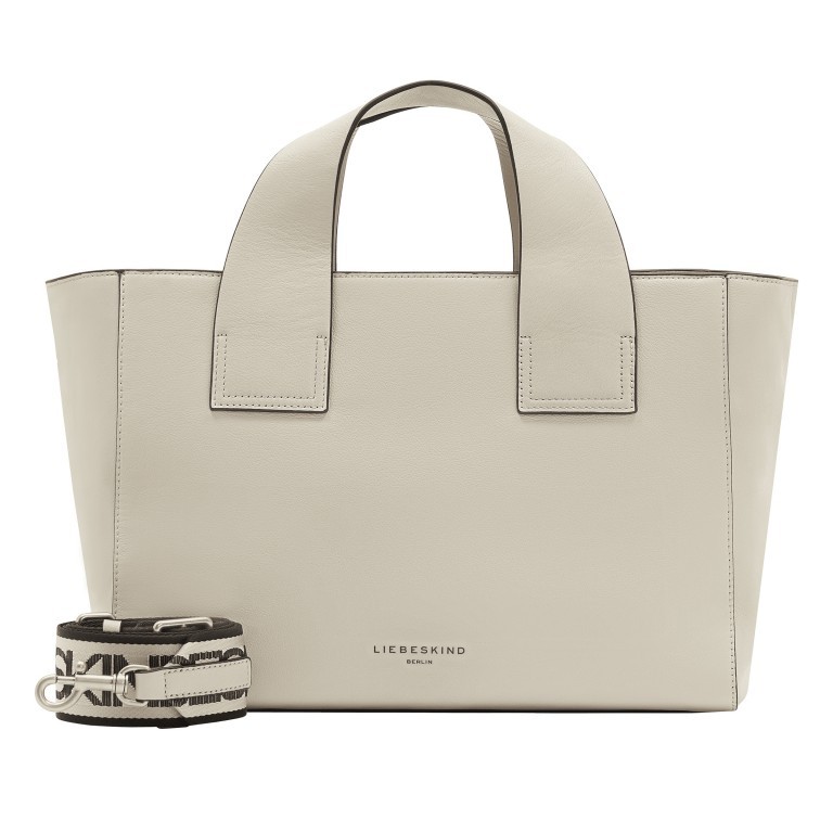 Handtasche Sienna Shopper M Pale Moon, Farbe: beige, Marke: Liebeskind Berlin, EAN: 4064657447867, Abmessungen in cm: 50x25x17, Bild 1 von 5