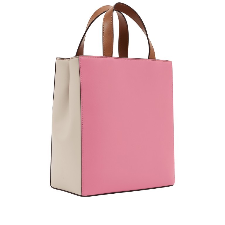 Handtasche Paper Bag Tote S Mocca Cream, Farbe: cognac, Marke: Liebeskind Berlin, EAN: 4064657448581, Abmessungen in cm: 22x25x12, Bild 2 von 5