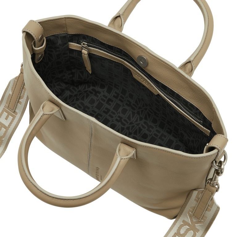 Handtasche Chelsea Shopper S Dust, Farbe: taupe/khaki, Marke: Liebeskind Berlin, EAN: 4064657449977, Abmessungen in cm: 27x20.5x12, Bild 3 von 4