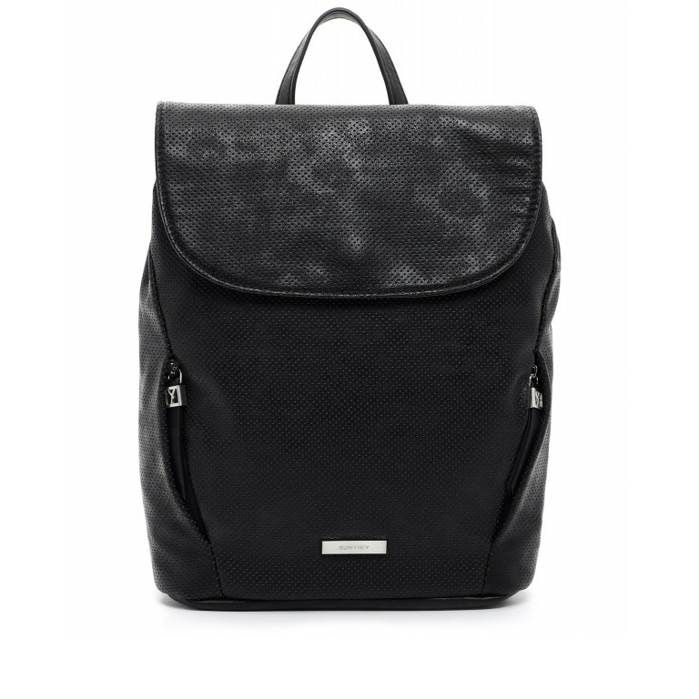 Rucksack Bonny 13155 Black, Farbe: schwarz, Marke: Suri Frey, EAN: 4056185153815, Abmessungen in cm: 26x33x11, Bild 1 von 5