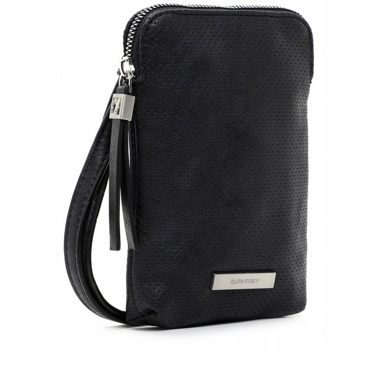 Umhängetasche / Handytasche Bonny 13156 Blue, Farbe: blau/petrol, Marke: Suri Frey, EAN: 4056185153884, Abmessungen in cm: 11x17.5x2.5, Bild 2 von 5