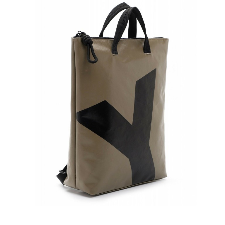 Rucksack Jessey-Plane 13026 mit Laptopfach 15 Zoll Khaki, Farbe: taupe/khaki, Marke: Suri Frey, EAN: 4056185152412, Abmessungen in cm: 30x40x10, Bild 2 von 6