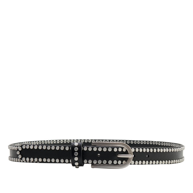 Gürtel Dina Smooth Leather Belt Bundweite 90 CM Black, Farbe: schwarz, Marke: Les Visionnaires, EAN: 4260711673986, Bild 1 von 3