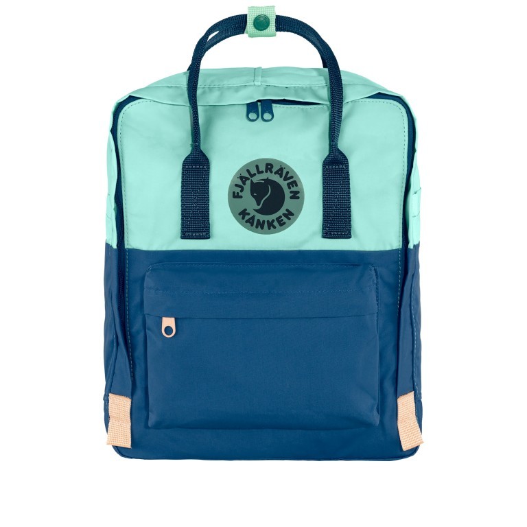 Rucksack Kånken Art Free Horizon Coast Line Sky, Farbe: blau/petrol, Marke: Fjällräven, EAN: 7323450762230, Abmessungen in cm: 27x38x13, Bild 1 von 13