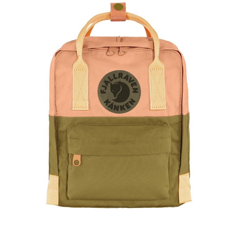 Rucksack Kånken Art Free Horizon Mini Landsort, Farbe: grün/oliv, Marke: Fjällräven, EAN: 7323450749095, Abmessungen in cm: 20x29x13, Bild 1 von 12