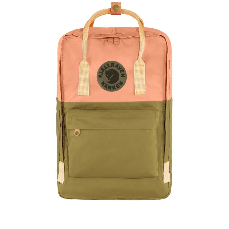 Rucksack Kånken Art Free Horizon mit Laptopfach 15 Zoll Landsort, Farbe: grün/oliv, Marke: Fjällräven, EAN: 7323450749125, Abmessungen in cm: 28x40x16, Bild 1 von 14