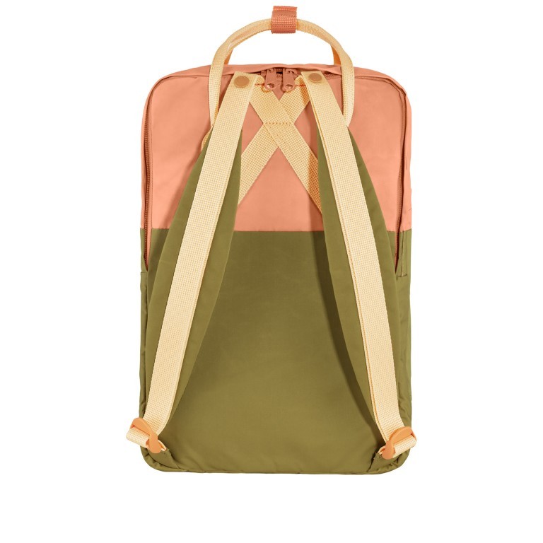 Rucksack Kånken Art Free Horizon mit Laptopfach 15 Zoll Landsort, Farbe: grün/oliv, Marke: Fjällräven, EAN: 7323450749125, Abmessungen in cm: 28x40x16, Bild 2 von 14