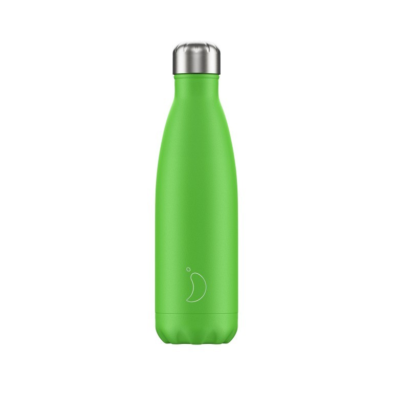 Trinkflasche Neon Volumen 500 ml Green, Farbe: grün/oliv, Marke: Chilly's Bottles, EAN: 5056243500369, Bild 1 von 1