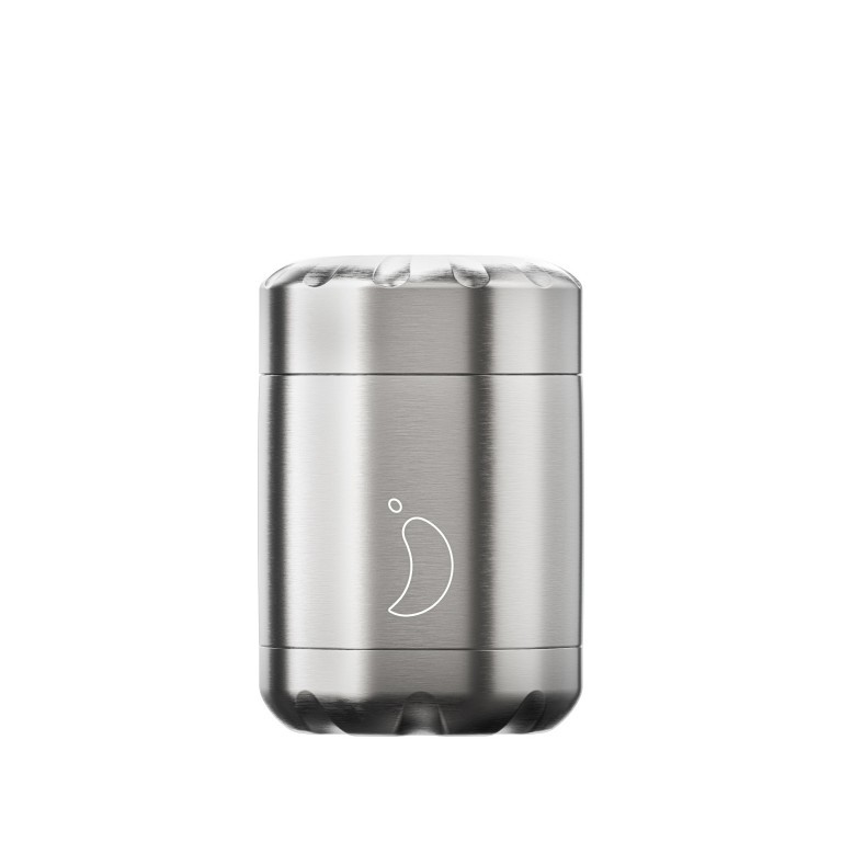 Thermobehälter mit Schraubverschluss Stainless Steel für Speisen Größe 300 ml Silver, Farbe: metallic, Marke: Chilly's Bottles, EAN: 5056243501953, Bild 1 von 1