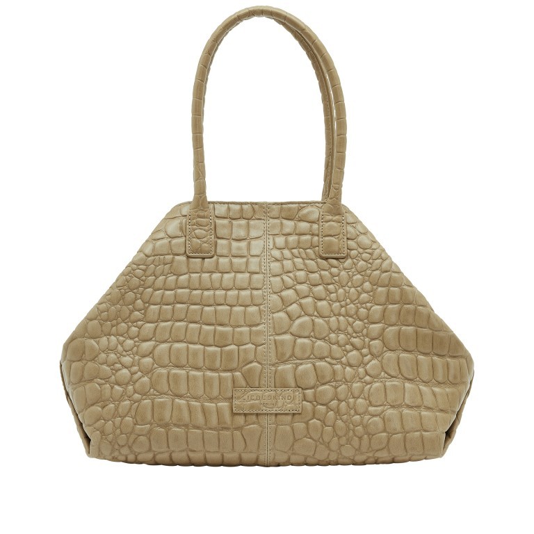 Shopper Waxy Kroko Chelsea Dust, Farbe: taupe/khaki, Marke: Liebeskind Berlin, EAN: 4064657447416, Abmessungen in cm: 36x29x15, Bild 1 von 5