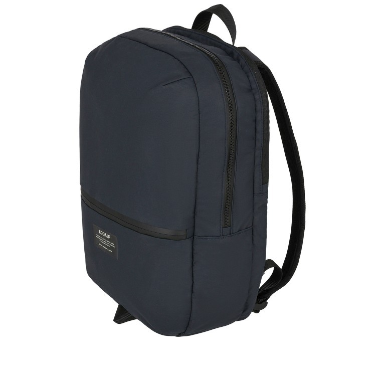 Rucksack CerlerAlf Backpack mit Laptopfach 15 Zoll Deep Navy, Farbe: blau/petrol, Marke: Ecoalf, EAN: 8445336146411, Abmessungen in cm: 33.5x47x14, Bild 2 von 5