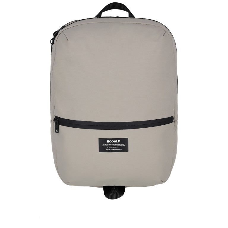 Rucksack CerlerAlf Backpack mit Laptopfach 15 Zoll Stone, Farbe: grau, Marke: Ecoalf, EAN: 8445336146398, Abmessungen in cm: 33.5x47x14, Bild 1 von 5