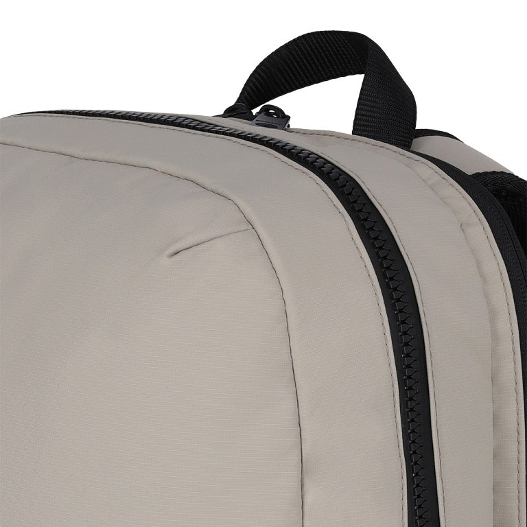Rucksack CerlerAlf Backpack mit Laptopfach 15 Zoll Stone, Farbe: grau, Marke: Ecoalf, EAN: 8445336146398, Abmessungen in cm: 33.5x47x14, Bild 5 von 5