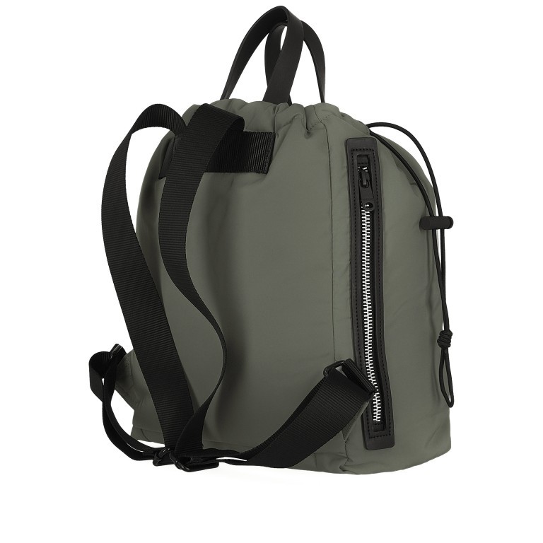 Rucksack RufinAlf Puffy Bag Backpack Soft Khaki, Farbe: taupe/khaki, Marke: Ecoalf, EAN: 8445336146480, Abmessungen in cm: 30.5x37.5x15, Bild 4 von 5