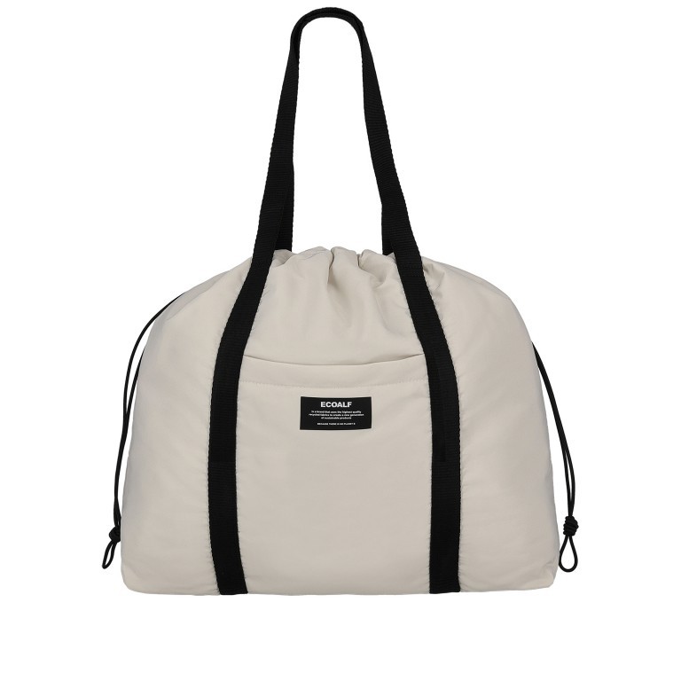 Shopper ClaudiAlf Big Sac White Sand, Farbe: beige, Marke: Ecoalf, EAN: 8445336145636, Abmessungen in cm: 45x44x12, Bild 1 von 4