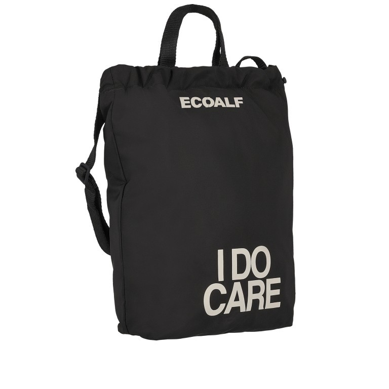 Tasche LupitAlf Bag with Message Black, Farbe: schwarz, Marke: Ecoalf, EAN: 8445336145872, Abmessungen in cm: 25x39x12, Bild 2 von 7