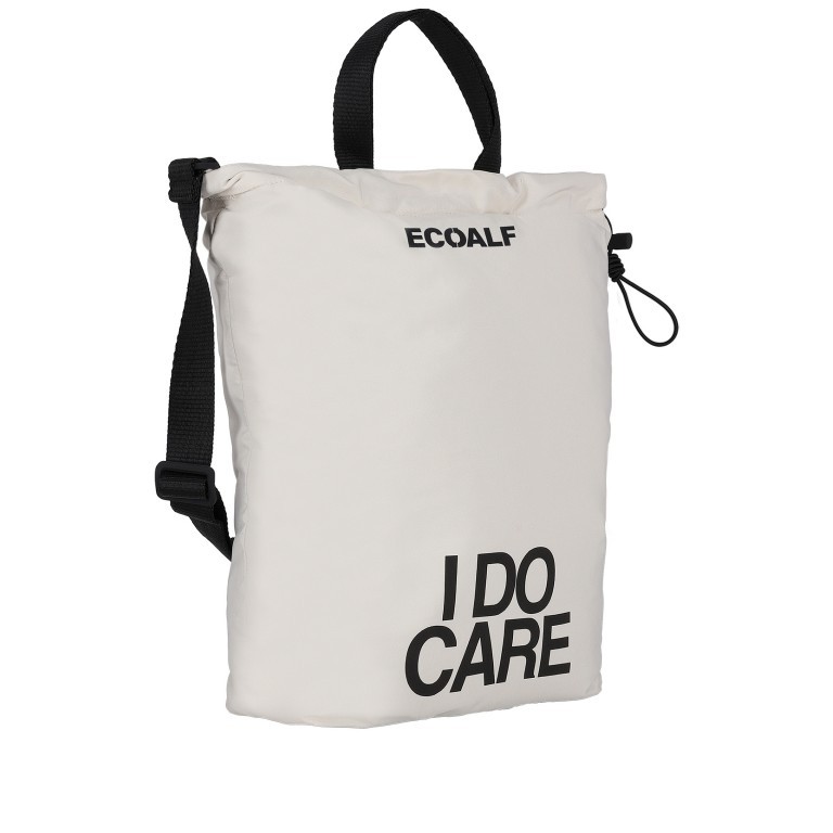 Tasche LupitAlf Bag with Message White Sand, Farbe: beige, Marke: Ecoalf, EAN: 8445336145841, Abmessungen in cm: 25x39x12, Bild 2 von 7