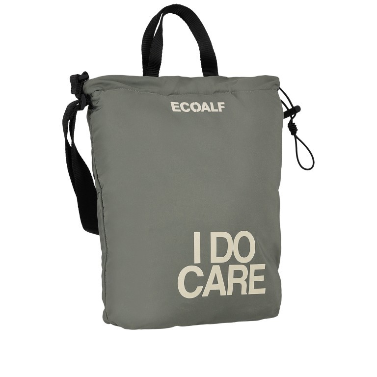 Tasche LupitAlf Bag with Message Soft Khaki, Farbe: taupe/khaki, Marke: Ecoalf, EAN: 8445336145858, Abmessungen in cm: 25x39x12, Bild 2 von 7
