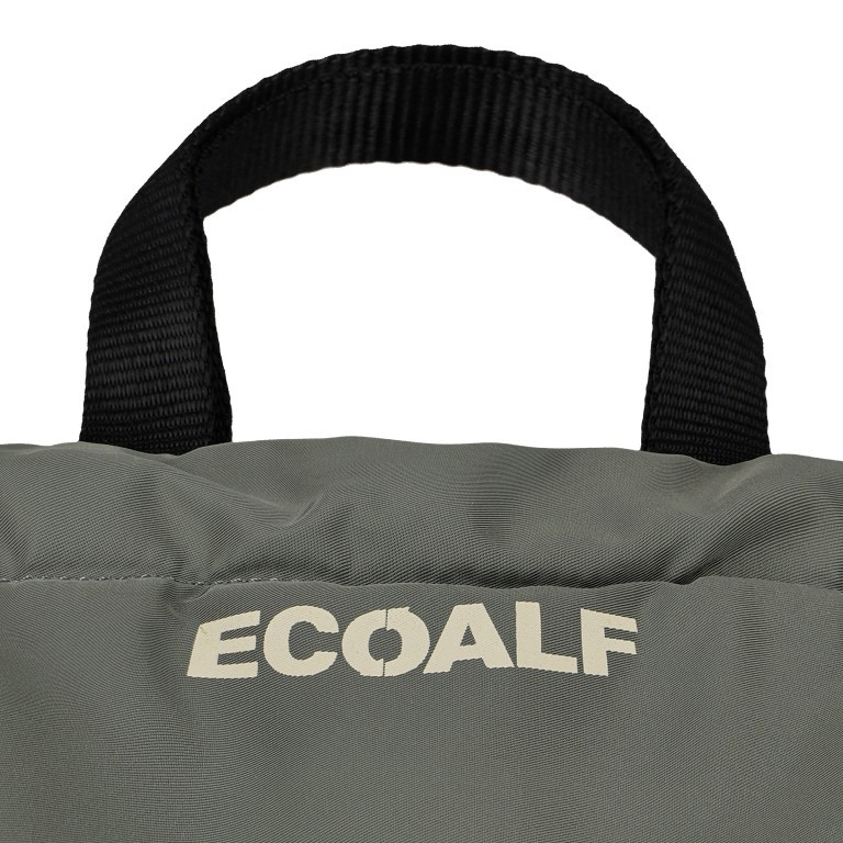 Tasche LupitAlf Bag with Message Soft Khaki, Farbe: taupe/khaki, Marke: Ecoalf, EAN: 8445336145858, Abmessungen in cm: 25x39x12, Bild 6 von 7