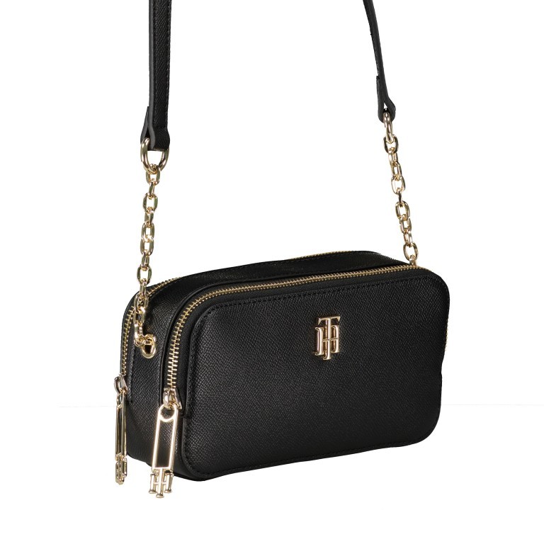 Umhängetasche Timeless Camera Bag, Farbe: schwarz, Marke: Tommy Hilfiger, EAN: 8720117442204, Abmessungen in cm: 20x10x6, Bild 2 von 5