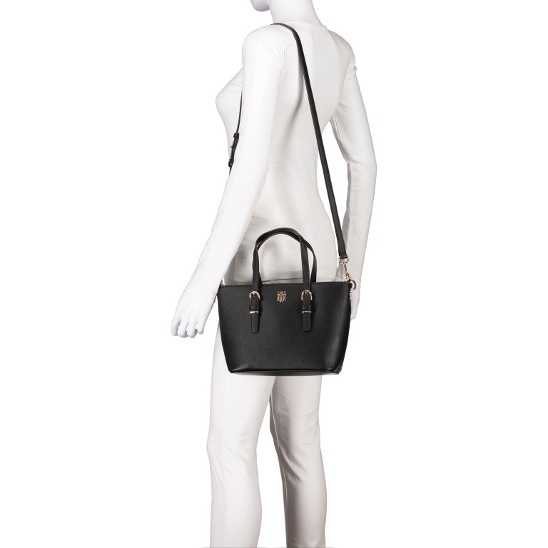 Handtasche Timeless Small Tote Black, Farbe: schwarz, Marke: Tommy Hilfiger, EAN: 8720117442174, Bild 5 von 7